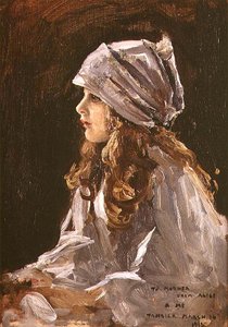 Portret van de Dochter van de Kunstenaar, Alice