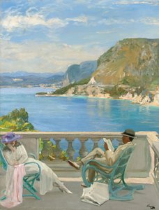 De huwelijksreis door John Lavery
