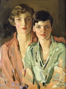 De zusters, Joan en Marjory door John Lavery