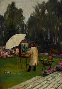 Winston Churchill door John Lavery