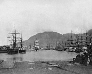 Kaap de Goede Hoop in Zuid-Afrika door John Lawson Stoddard