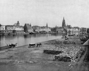 Frankfurt aan de Main in Duitsland, ca. 1900 door John Lawson Stoddard
