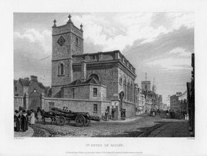 Kerk van St. Peter le Bailey, Oxford, 1835