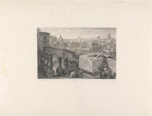 Rome, vanuit de Farnese-tuinen