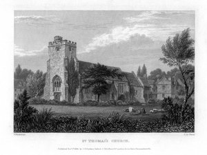 Sint-Thomas kerk, Oxford, 1835