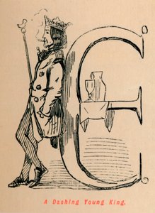 Een knappe jonge koning, ca. 1860