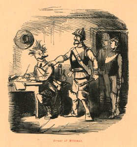 Arrestatie van Wildman, 1897 door John Leech