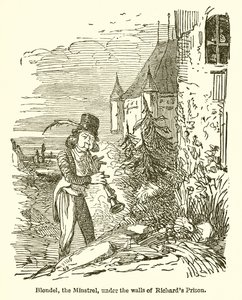Blondel, de Minstreel, Onder de Muren van Richard