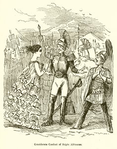 Attente houding van Scipio Africanus