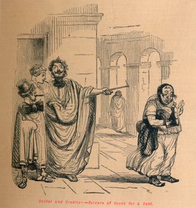 Schuldenaar en schuldeiser - Inbeslagname van goederen voor een schuld