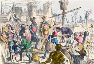 Inscheping van koning Hendrik V in Southampton