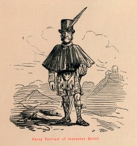 Fantasieportret van Inspecteur Balioi, c1860