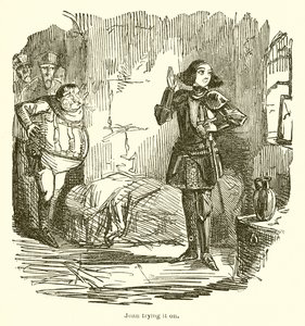 Joan probeert het aan door John Leech