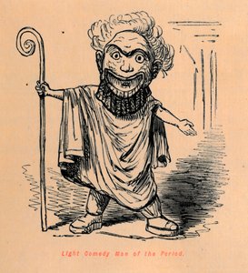Lichte komedie man van de periode, 1852 door John Leech