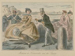 Madame de Normanville en de Squire door John Leech