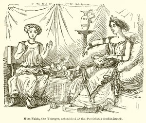 Miss Fabia, de Jongere, Verbaasd over de Patriciër
