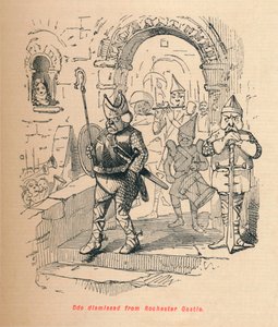 Odo ontslagen uit Rochester Castle, ca. 1860 door John Leech