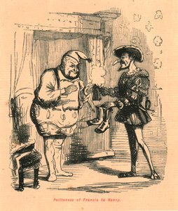 Hoffelijkheid van Francis aan Henry, 1897 door John Leech