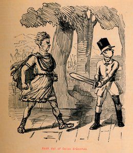 Rash Act van Gaius Gracchus, 1852 door John Leech