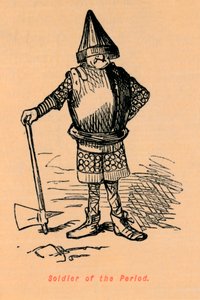 Soldaat van de periode, ca. 1860 door John Leech