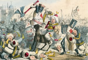 Verschrikkelijk gevecht tussen Richard Leeuwenhart en Saladin