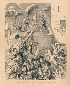 De citadel gered door het gekwaak van de ganzen, 1852