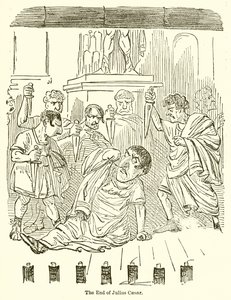 Het einde van Julius Caesar door John Leech