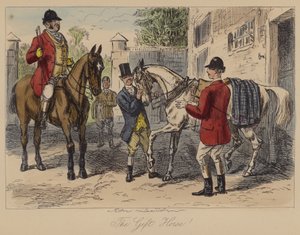 Het Geschenkpaard! door John Leech