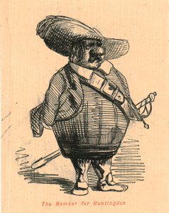Het lid voor Huntingdon, 1897 door John Leech