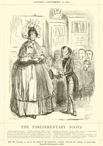 De Parlementaire Toots door John Leech