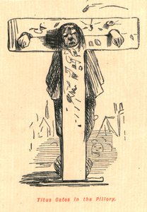 Titus Oates in de schandpaal, 1897
