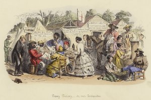 Topsy Turvey, of onze tegenvoeters door John Leech