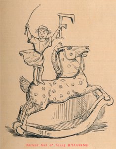Dappere daad van Jonge Mithridates, 1852 door John Leech