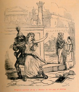Virginia ontvoerd door een Minion in dienst van Appius, 1852
