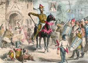 William inspecteert de Vrijwilligers voorafgaand aan de Invasie van Engeland