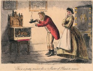 Dit is een mooi cadeau voor een Meester van de Jachthonden, 1865