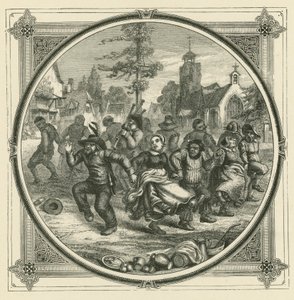 De kreupele zal altijd de dans leiden (gravure)