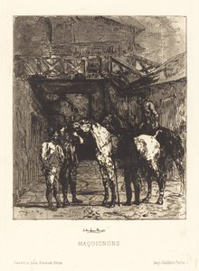 Paardenhandelaren door John Lewis Brown