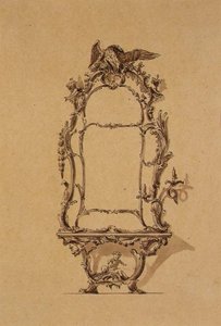 Ontwerp voor een Console Tafel door John Linnell