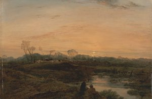 Avond, Bayswater door John Linnell