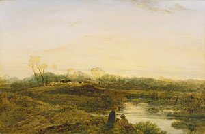 Avond, Bayswater door John Linnell