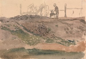 Figuren op een oever, Kensington Gravel Pits