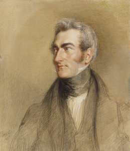 Portret van Chambers Hall, 1835
