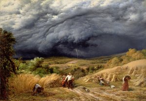Storm in de oogsttijd, 1856