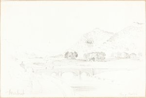 Tan y Bwlch door John Linnell