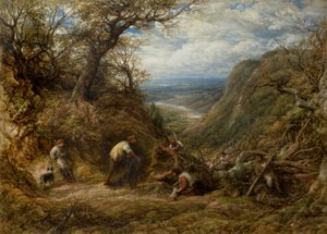 De Holle Boom door John Linnell