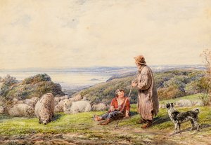 De Herder door John Linnell