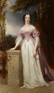 Portret van Blanche Georgiana Howard, gravin van Burlington door John Lucas