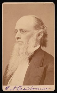 Portret van Paul Ansel Chadbourne 1823-1883, tussen 1872 en 1875 door John Lyman Lovell