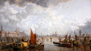 Een uitzicht op Somerset House, St. Paul